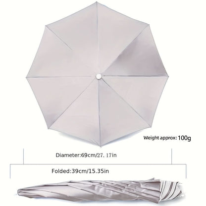 Hands-Free Sun Protection Umbrella Hat – Lightweight Outdoor Design