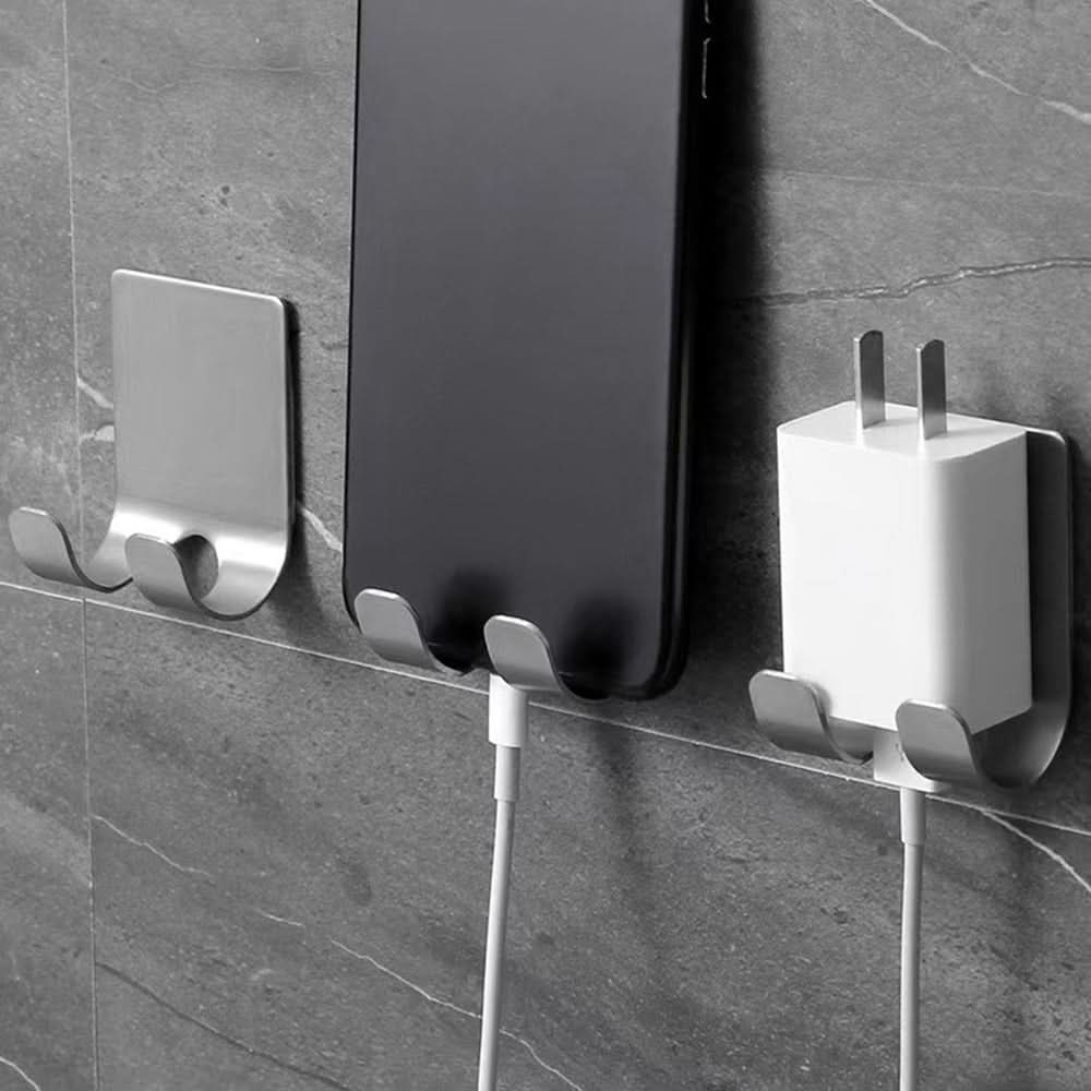 RAZORIX – Punch-Free Razor Holder with Space Aluminum Design for Organized Bathroom Storage