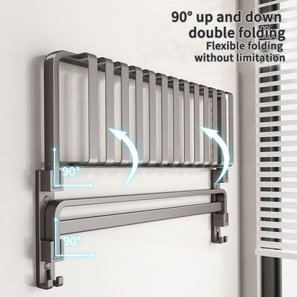 WOODFOLD – Foldable Walnut Towel Rack