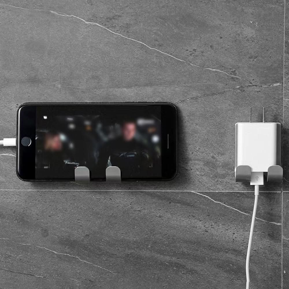 RAZORIX – Punch-Free Razor Holder with Space Aluminum Design for Organized Bathroom Storage