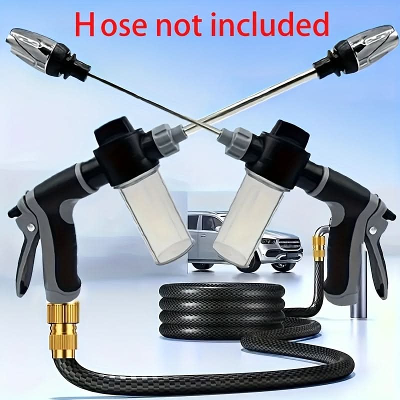 AQUAFORCE - High-pressure foam spray gun designed for efficient outdoor cleaning tasks