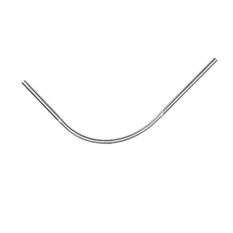 FLEXICURVE – Extendable L-Shaped Shower Curtain Rod with Punch-Free Stainless Steel Installation for Modern Bathrooms