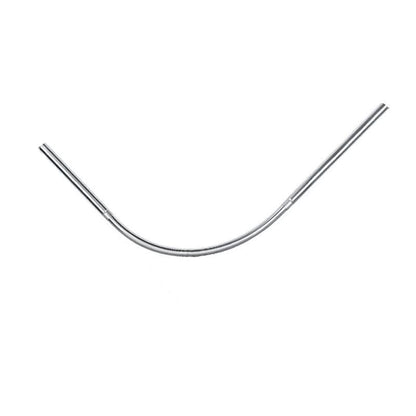FLEXICURVE – Extendable L-Shaped Shower Curtain Rod with Punch-Free Stainless Steel Installation for Modern Bathrooms