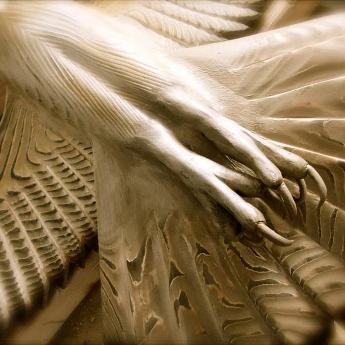 Majestic Owl | Wooden Wall Art with Natural Finish | Artisan Craft for Tranquil Home Ambiance