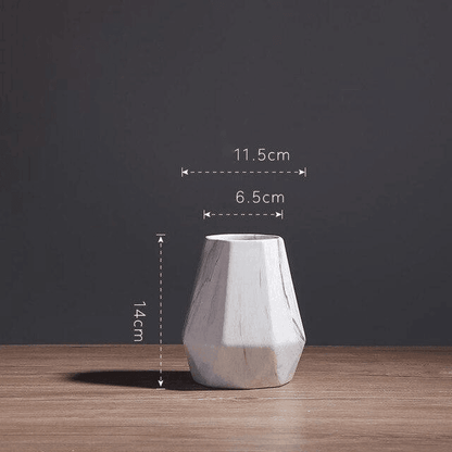 MarbleMosaic™ Modern Vase