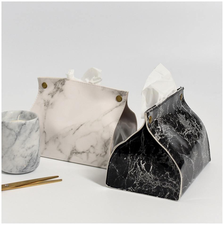 Marbled Tissue Holder