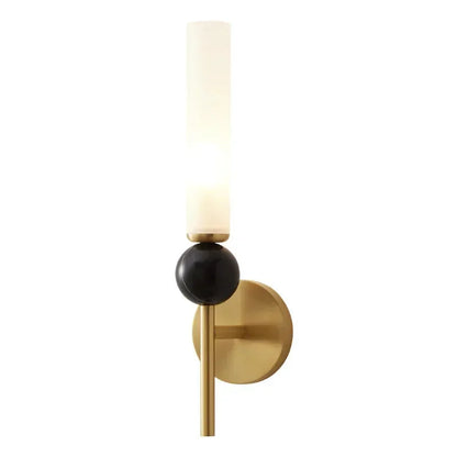 Marble Wall Lamp with Integrated LED – Minimalist Design for Modern Interiors
