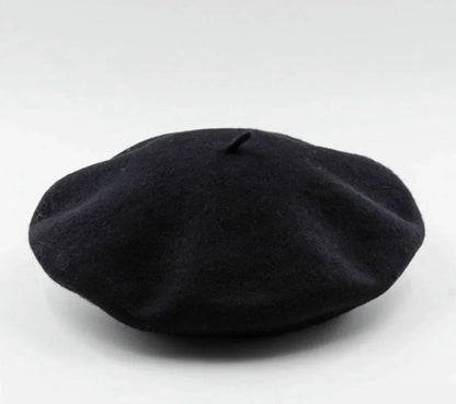 Marlene | Classic Wool Beret Hat with Stretchy Fit | Stylish Winter Accessory for Ultimate Comfort