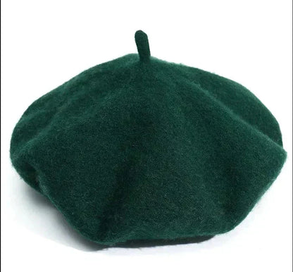 Marlene | Classic Wool Beret Hat with Stretchy Fit | Stylish Winter Accessory for Ultimate Comfort