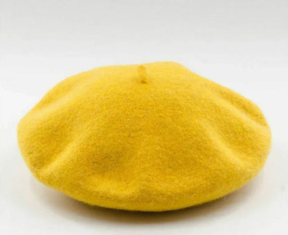 Marlene | Classic Wool Beret Hat with Stretchy Fit | Stylish Winter Accessory for Ultimate Comfort