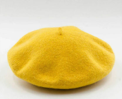 Marlene | Classic Wool Beret with Stretchy Fit | Stylish Accessory for Winter