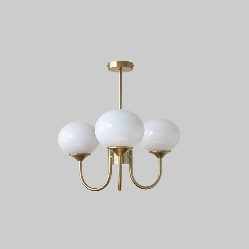 Multi-Globe Suspended Fixture Iron & Tinted Glass Shades E27 Socket for Kitchen Island Dining Area Living Space Bedroom Overhead Illuminatio