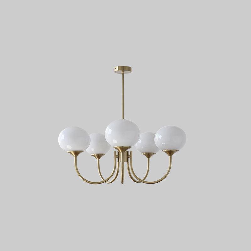 Multi-Globe Suspended Fixture Iron & Tinted Glass Shades E27 Socket for Kitchen Island Dining Area Living Space Bedroom Overhead Illuminatio