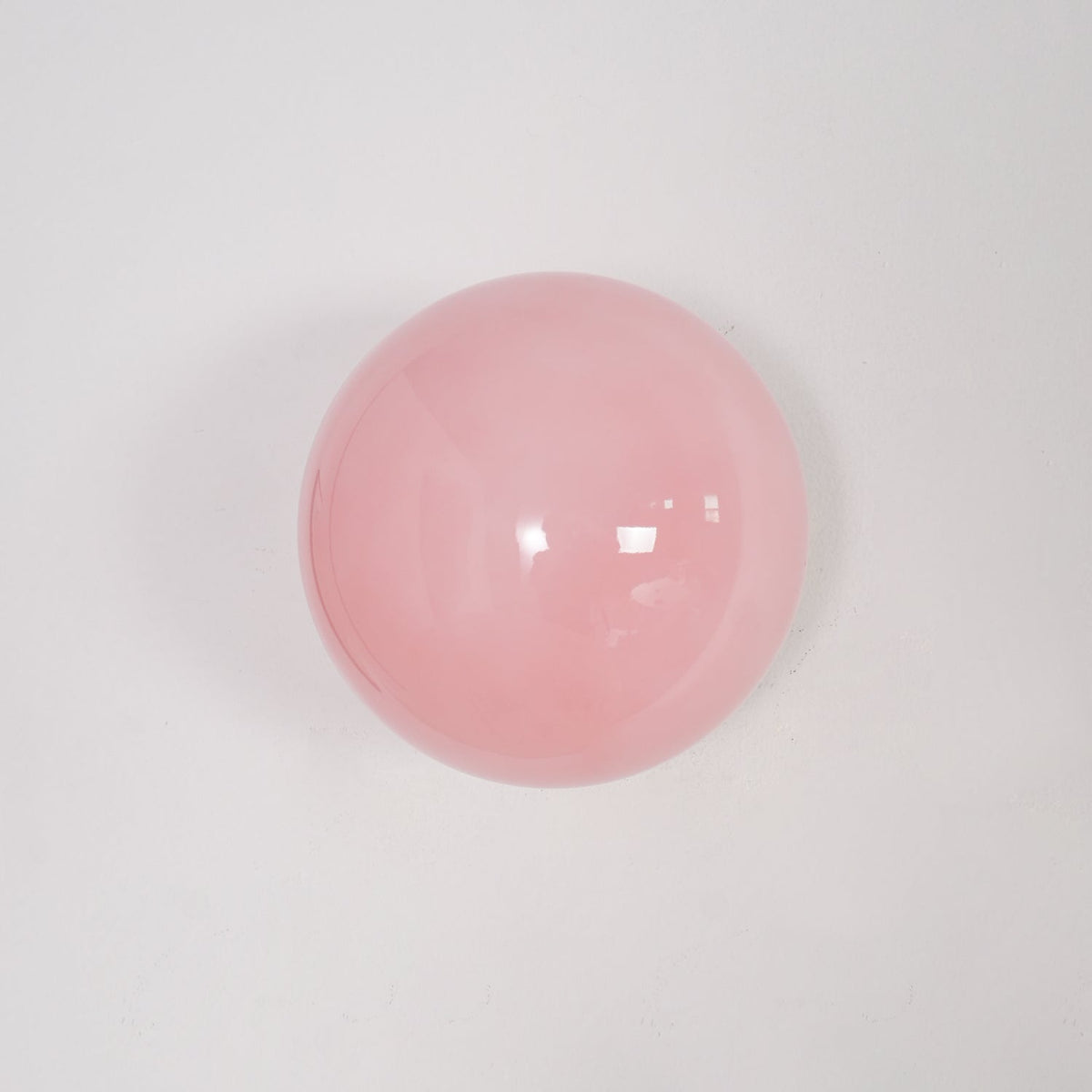 Adjustable Pink Glass Sconce with Metal Frame for Bedroom, Hallway & Living Room | Indoor Ceiling & Wall Mount Fixture E26 E27 Base