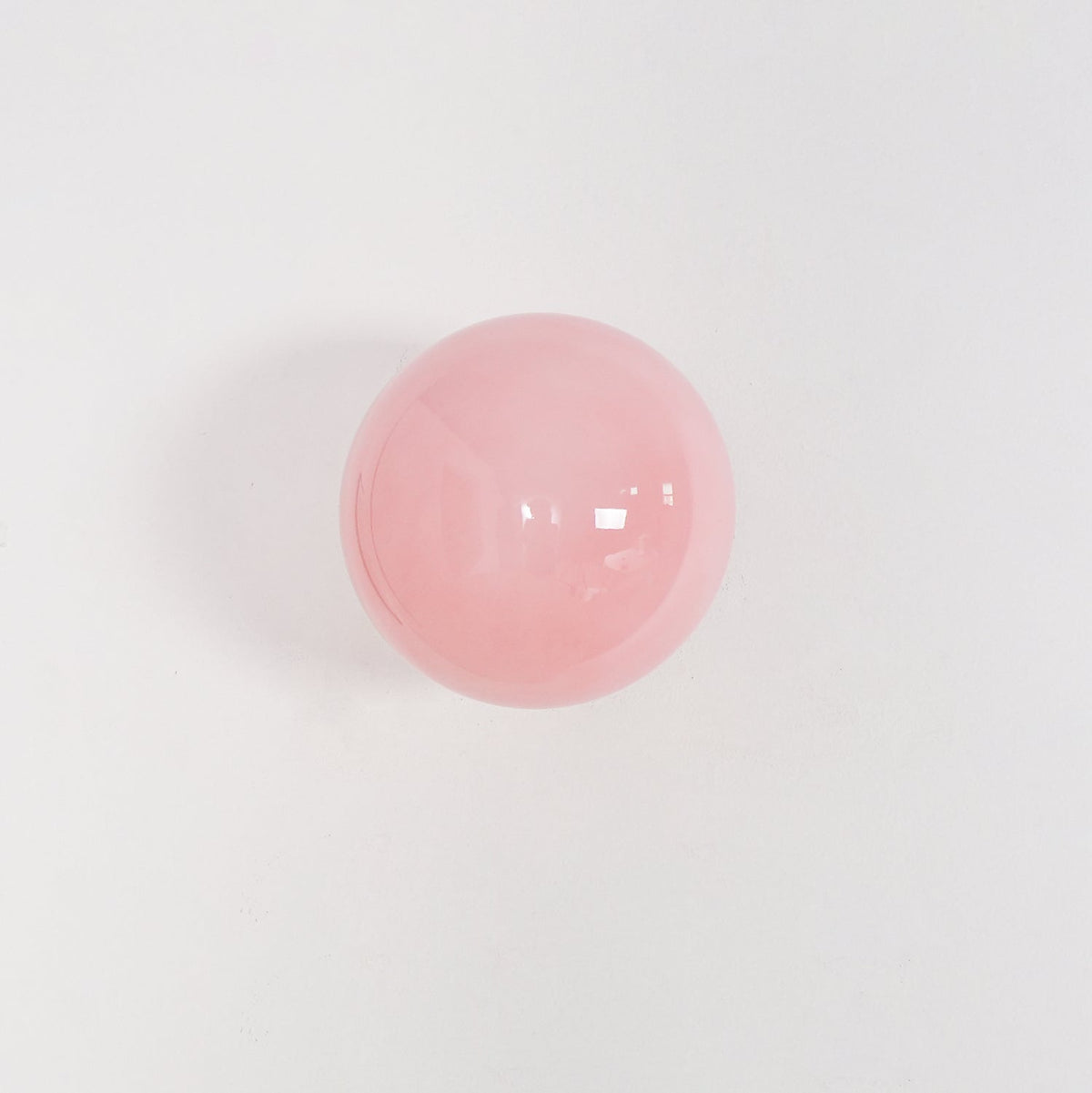 Adjustable Pink Glass Sconce with Metal Frame for Bedroom, Hallway & Living Room | Indoor Ceiling & Wall Mount Fixture E26 E27 Base