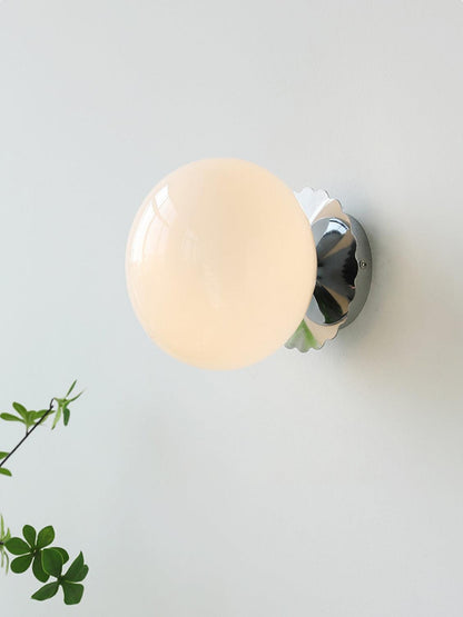 Adjustable Pink Glass Sconce with Metal Frame for Bedroom, Hallway & Living Room | Indoor Ceiling & Wall Mount Fixture E26 E27 Base
