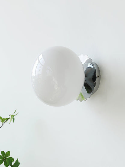 Adjustable Pink Glass Sconce with Metal Frame for Bedroom, Hallway & Living Room | Indoor Ceiling & Wall Mount Fixture E26 E27 Base
