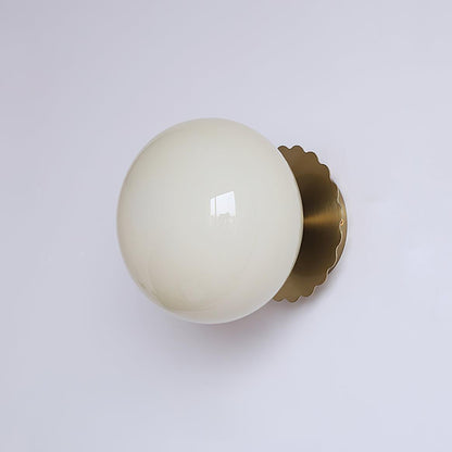 Adjustable Pink Glass Sconce with Metal Frame for Bedroom, Hallway & Living Room | Indoor Ceiling & Wall Mount Fixture E26 E27 Base