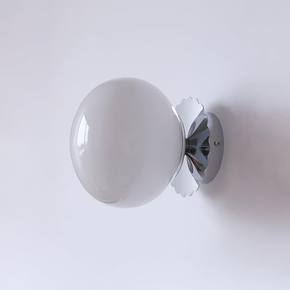 Adjustable Pink Glass Sconce with Metal Frame for Bedroom, Hallway & Living Room | Indoor Ceiling & Wall Mount Fixture E26 E27 Base