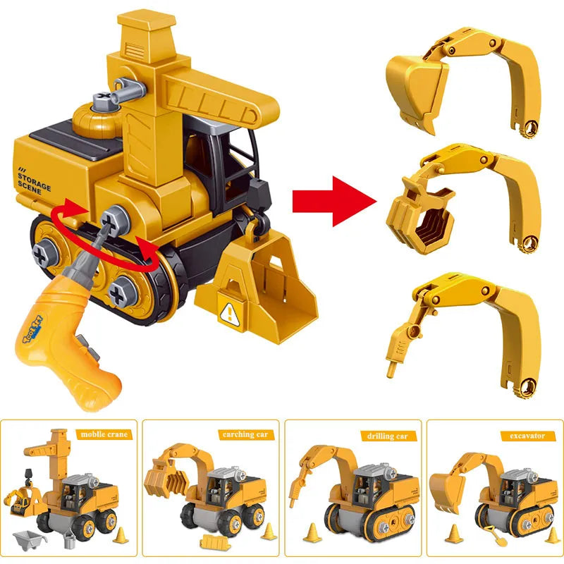 Master Builder Set | Engineering Toy with Easy-to-Use Tools | Develops Creativity and Teamwork