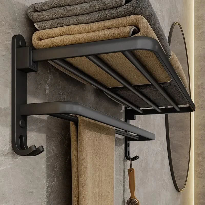 FOLDORA – Wall Mounted Folding Towel Rack