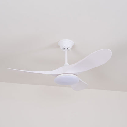Ceiling Fan with Light 42in 52in Real Wood Blades 6 Speed LED Indoor Modern for Living Room Bedroom Dining Room Office Adjustable Temperatur