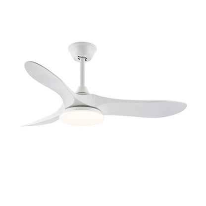 Ceiling Fan with Light 42in 52in Real Wood Blades 6 Speed LED Indoor Modern for Living Room Bedroom Dining Room Office Adjustable Temperatur