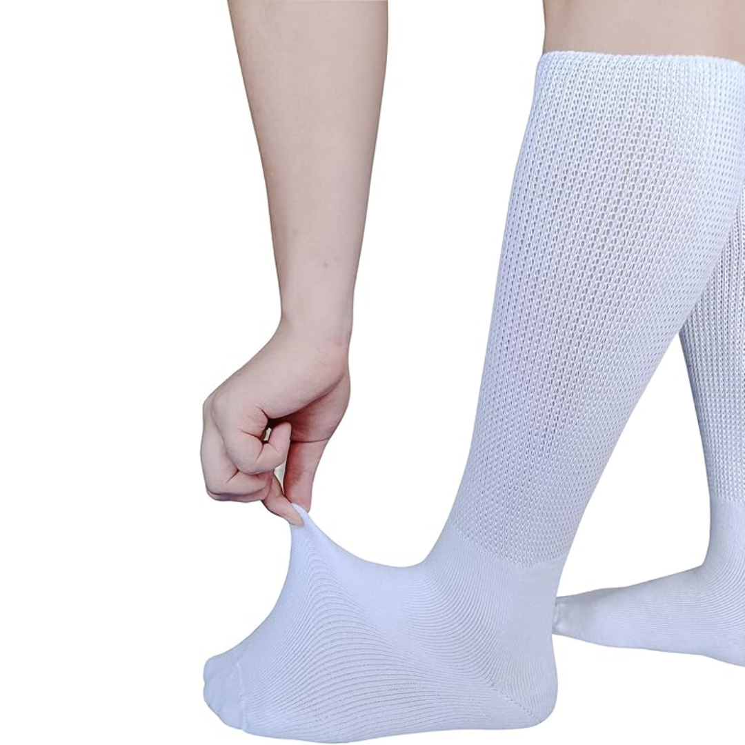 Max Comfort | Extra Wide Diabetic Socks with Non-Restrictive Fit | Ideal for Swollen Feet and Legs