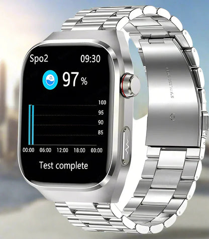 Maxwell Health | Smartwatch with Blood Sugar & ECG Monitoring | Bluetooth Calls for Comprehensive Wellness Tracking