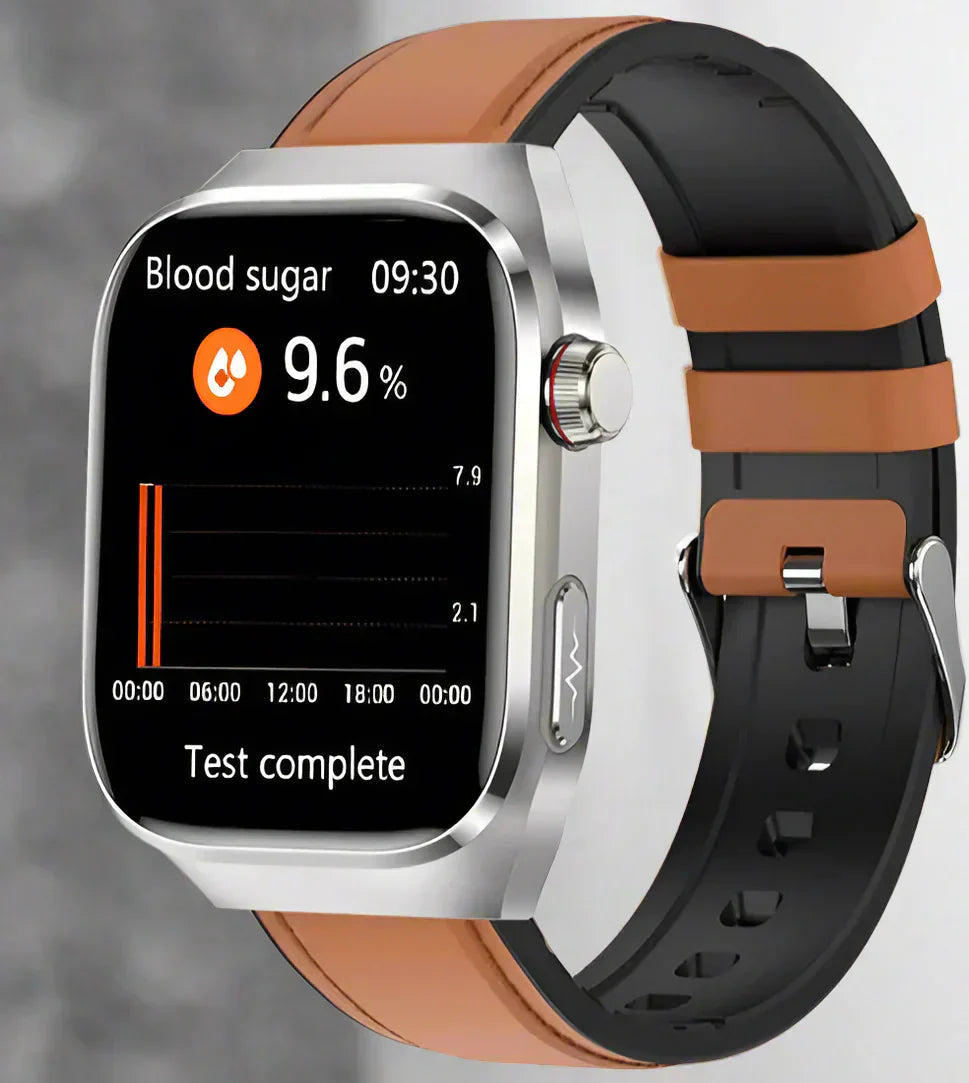 Maxwell Health | Smartwatch with Blood Sugar & ECG Monitoring | Bluetooth Calls for Comprehensive Wellness Tracking