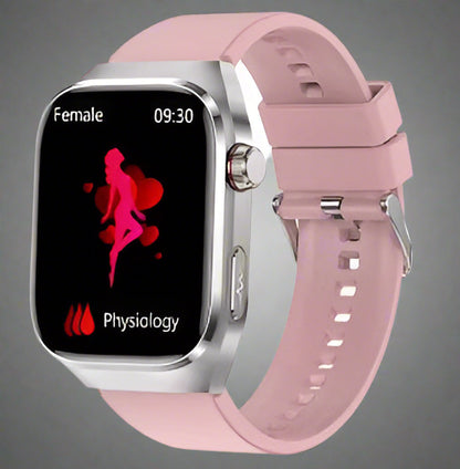 Maxwell Health | Smartwatch with Blood Sugar & ECG Monitoring | Bluetooth Calls for Comprehensive Wellness Tracking