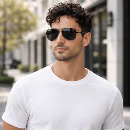 Jack Collection | Polarized Aviator Sunglasses with UV400 Protection | Lightweight Metal Frame for All-Day Comfort