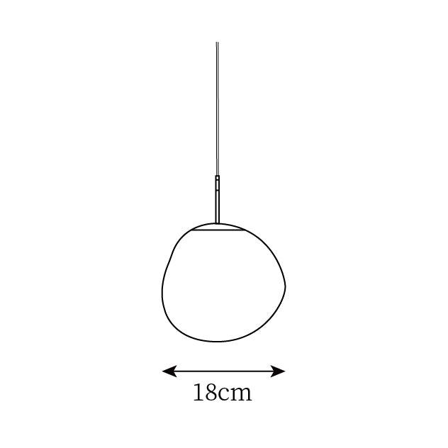 Hanging Dome Shade with Reflective Finish – Adjustable Drop Fixture for Kitchen Island, Dining Room, Bedroom – Metal Construction with E26 S
