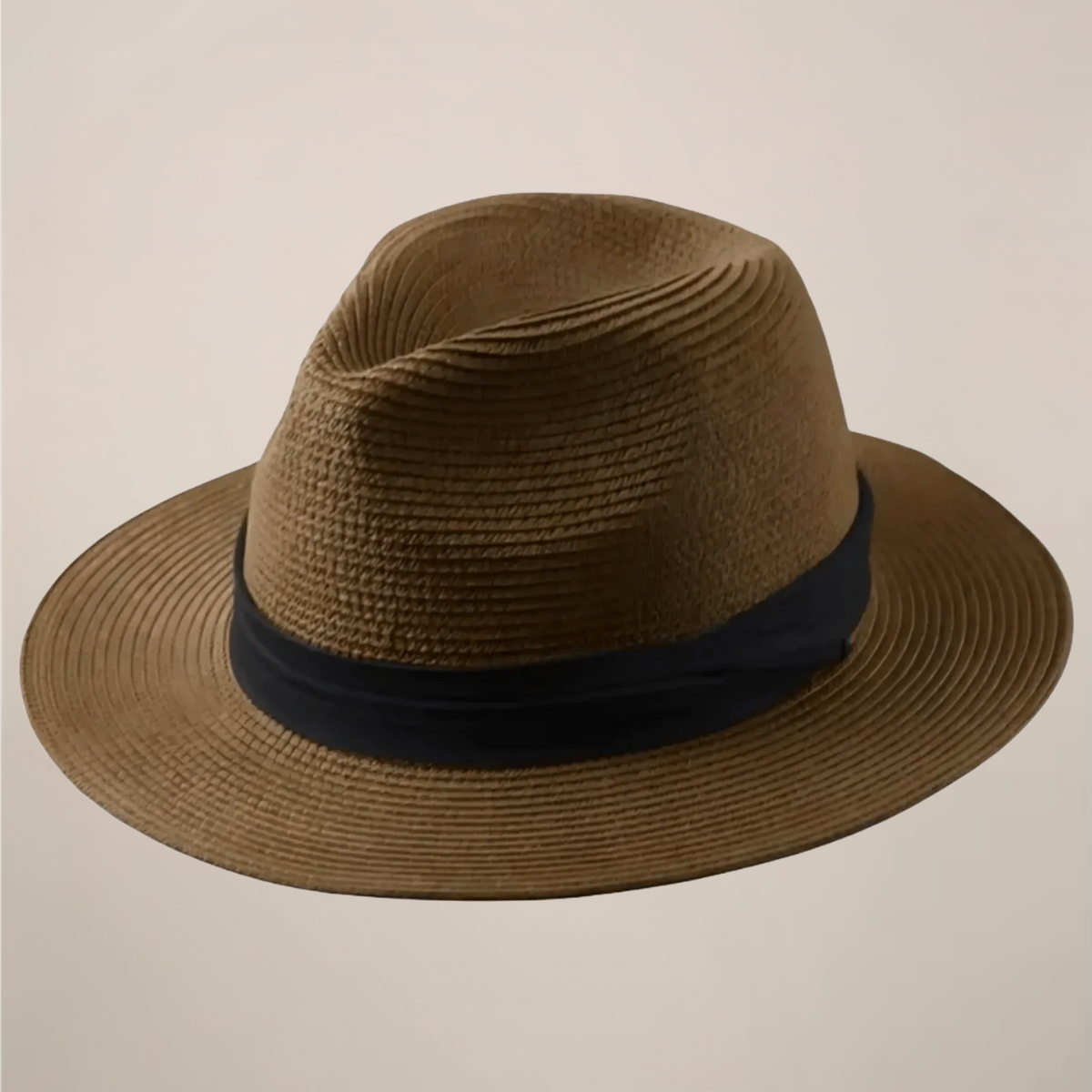 Wide Brim Panama Summer Hat for Men – Lightweight Breathable Sun Protection for Beach & Travel