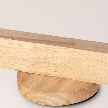 Track Lighting Fixture Wood Finish Adjustable Spotlights for Kitchen Living Room Hallway Bar Rail Ceiling Mount Directional Accent Lights