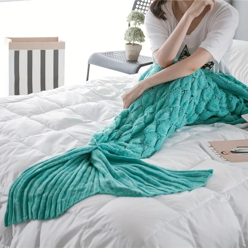 CoralWave™ – Cozy Mermaid Blanket