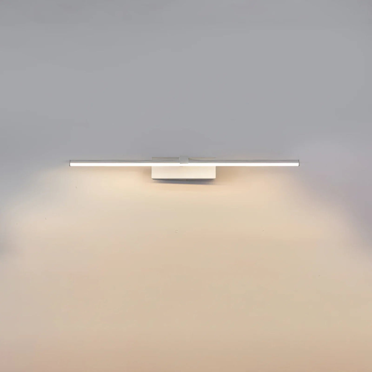 Hexagonal LED Vanity Light for Bathroom Mirror – Modern Linear Wall Mount Fixture in Gold, Black or White