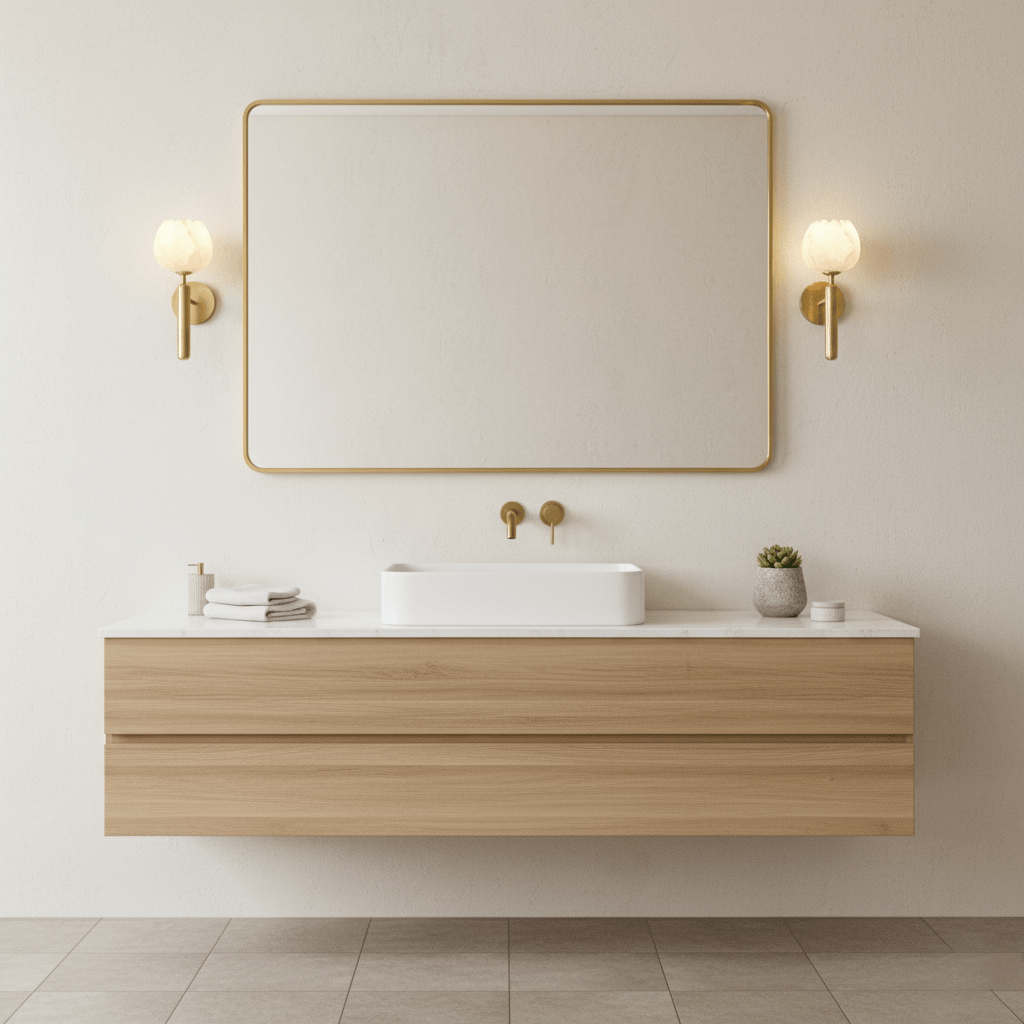 LED Wall Sconce with Alabaster Shade Brass Finish 12 in Indoor Accent Light for Bedroom Hallway Living Room Modern Floral Design E12 Base 15