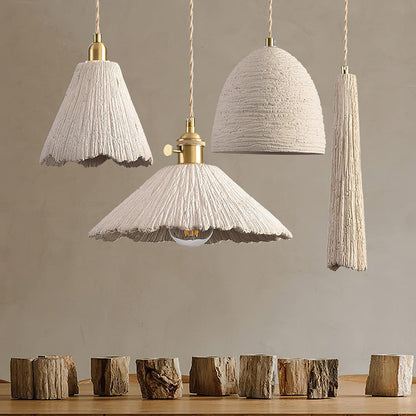 Industrial Concrete Hanging Light Fixture with Adjustable Cord for Kitchen Island Breakfast Bar Dining Area Counter Modern Gray Cement Suspe