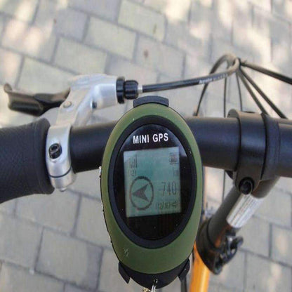 Mini GPS Tracker | Portable Keychain Navigation Device with Distance Logging | Essential Tool for Outdoor Adventures
