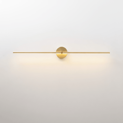 LED Bathroom Vanity Light Bar 27 Inch Modern Wall Sconce Fixture for Mirror Makeup Lighting Chrome Gold Black Hardwired Indoor 12W Warm Whit