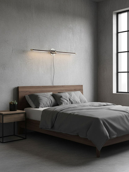 Bathroom Vanity Mirror Light Bar 27 in Metal Wall Mount LED Fixture Dimmable Warm Neutral Cool White for Makeup Bath Cabinet