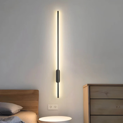 Minimalist LED Wall Lamp with Warm White Light for Modern Interiors