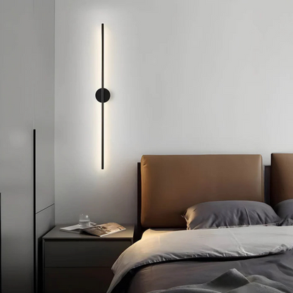 Minimalist LED Wall Lamp with Warm White Light for Modern Interiors