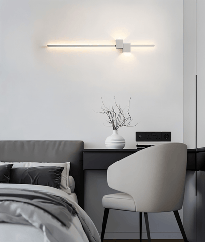 Minimalist LED Wall Light | Slim Design with Indirect Lighting for Modern Ambiance