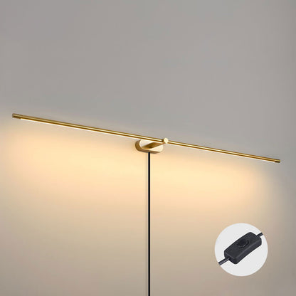 Bathroom Vanity Mirror Light Bar 27 in Metal Wall Mount LED Fixture Dimmable Warm Neutral Cool White for Makeup Bath Cabinet