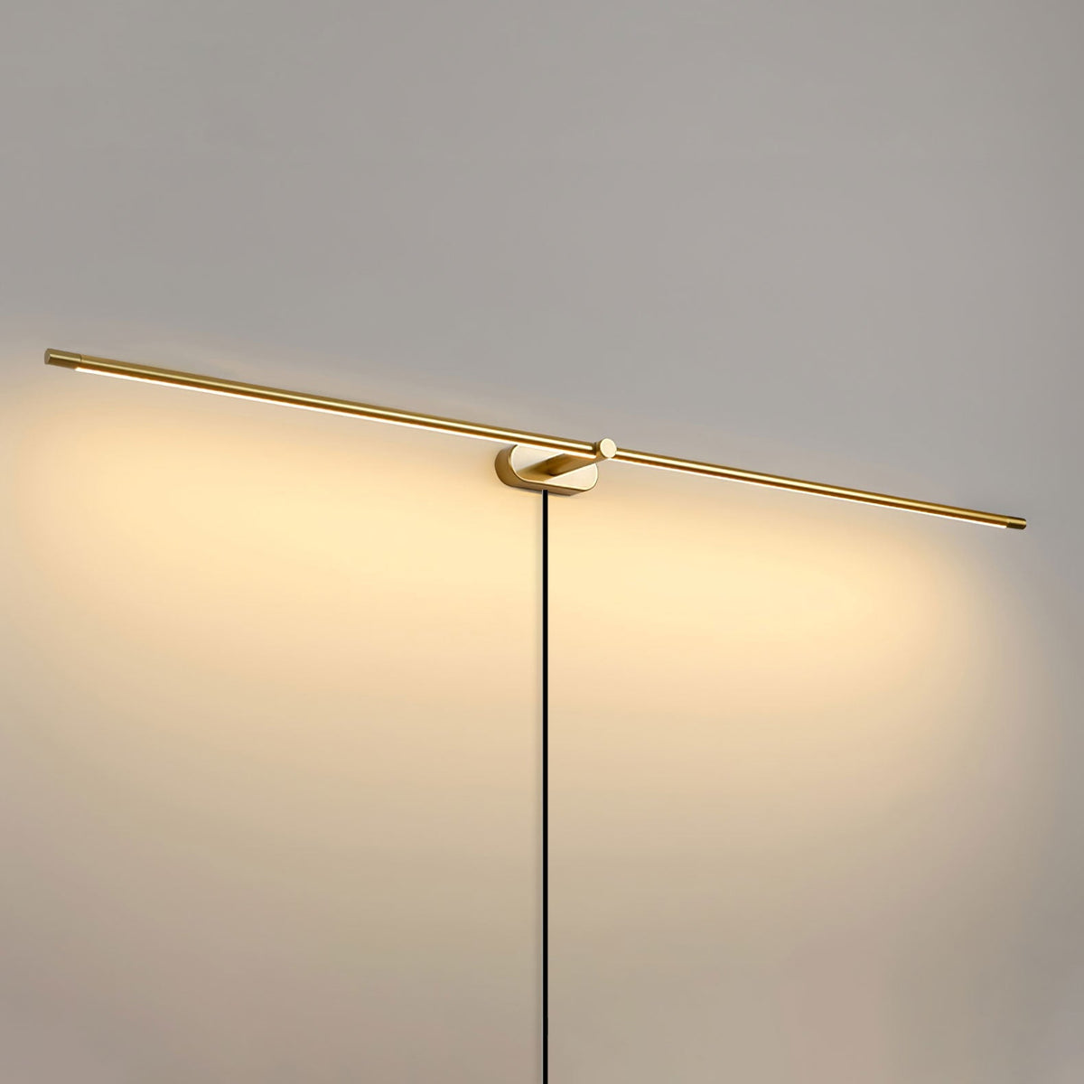 Bathroom Vanity Mirror Light Bar 27 in Metal Wall Mount LED Fixture Dimmable Warm Neutral Cool White for Makeup Bath Cabinet