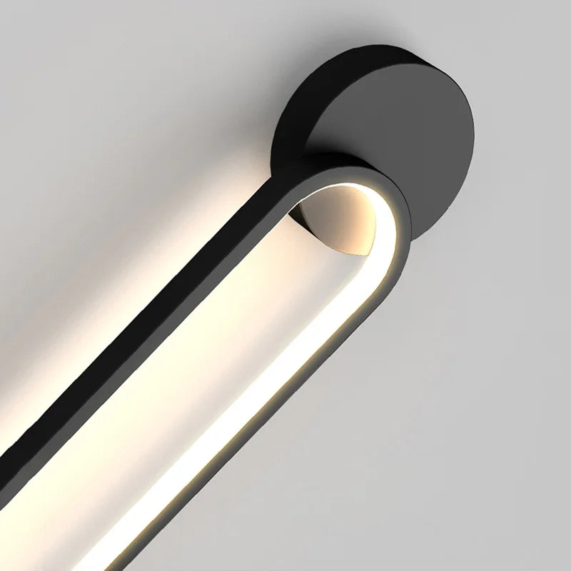 Minimalist Scandinavian LED Wall Lamp – Slim Design for Bedroom and Bathroom