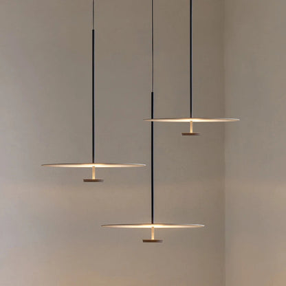 Modern Arc Pendant Lighting with Elegant Ring Design | Minimalist Fixture for Kitchen Island