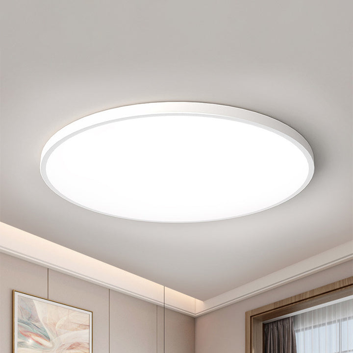 Flush Mount LED Ceiling Light – Low Profile Round Fixture with 3-Color Switching for Kitchen, Bedroom & Living Room